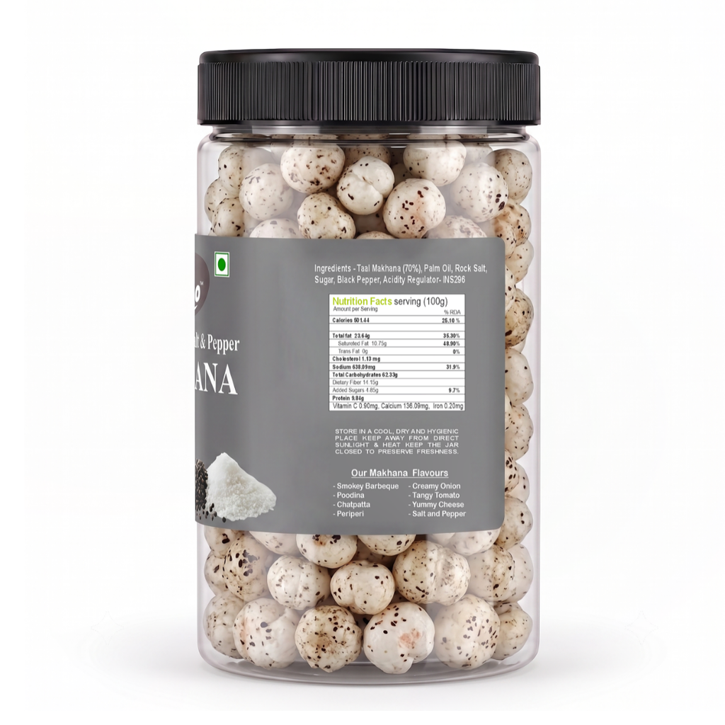 Himalayan Pink Salt & Pepper Makhana