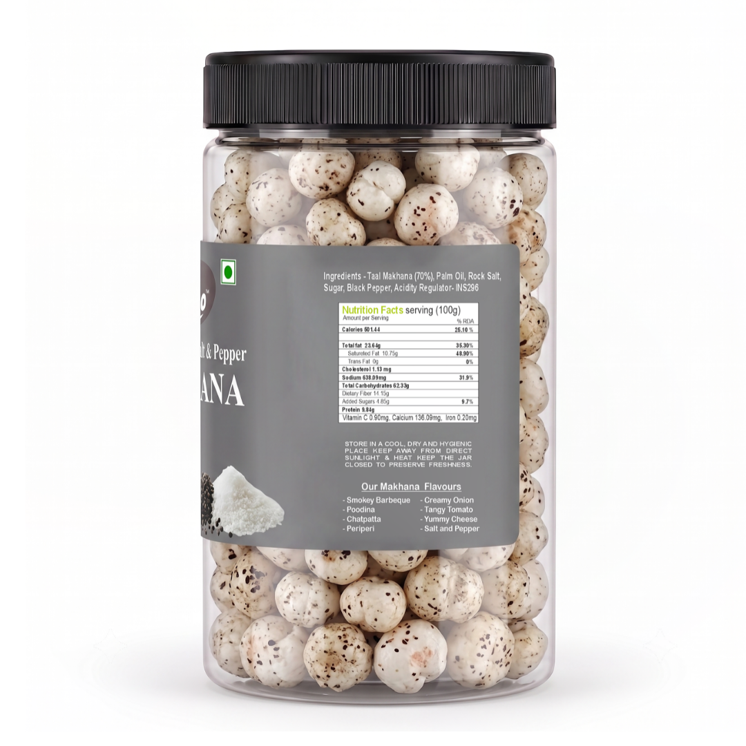 Himalayan Pink Salt & Pepper Makhana