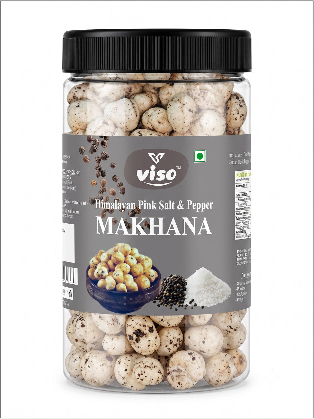 Himalayan Pink Salt & Pepper Makhana